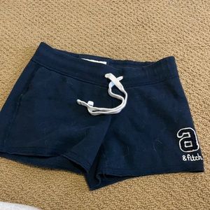 abercrombie and fitch sweat shorts